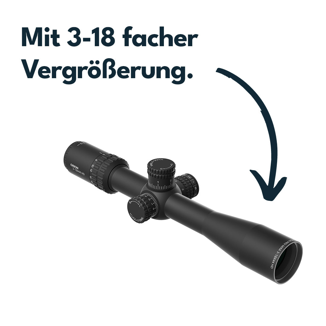 Vector Optics SCFF-49 Orion MAX 3-18x44FFP HD