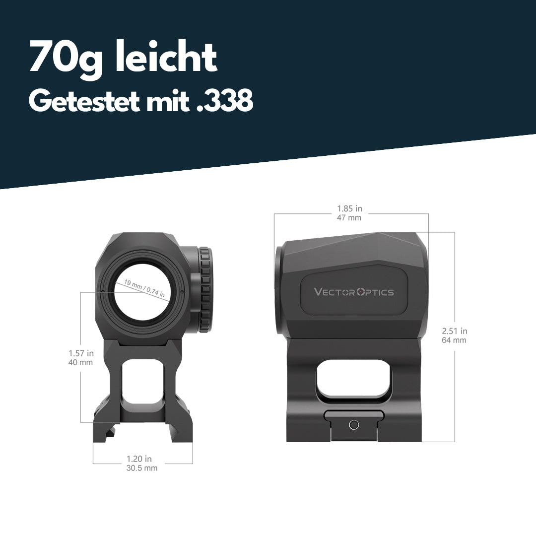 Vector Optics SCRD-69 Scrapper Nano 1x20