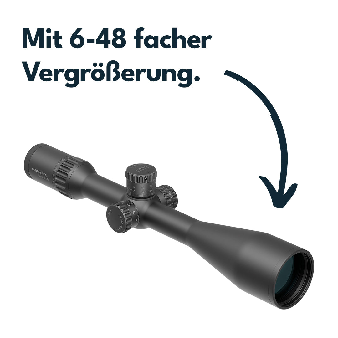 Vector Optics SCOL-TE52 Continental 6-48x56ED SFP MOA
