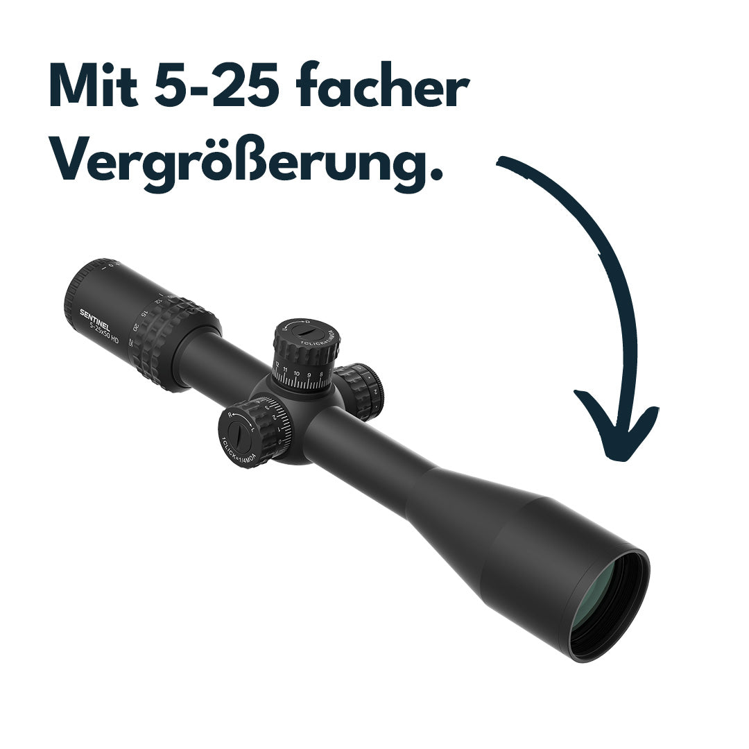 Vector Optics SCFF-58 Sentinel 5-25x50 HD FFP