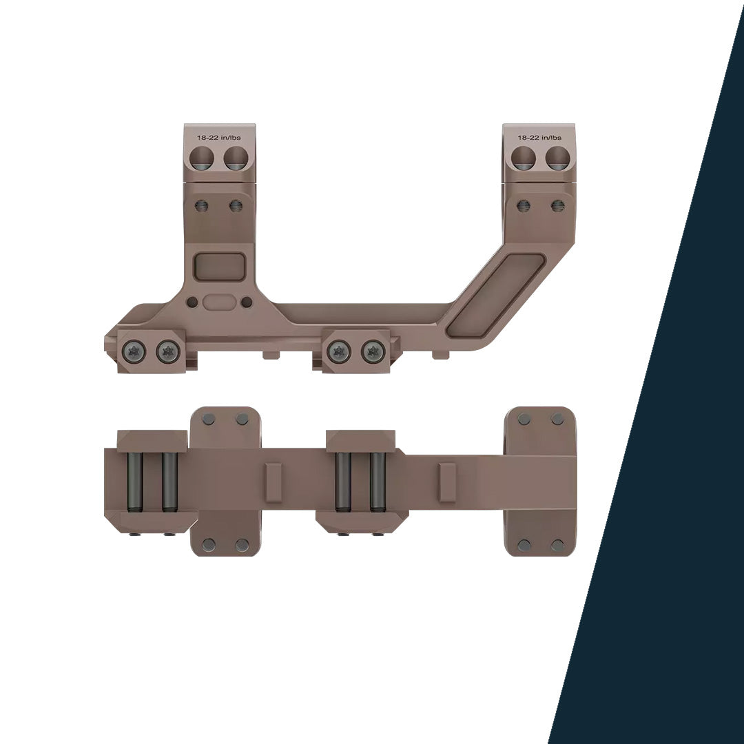 Vector Optics XASR-F3038 X-Accu Blockmontage für 30mm Tubus, 21mm Picatinny for AR, h=50mm