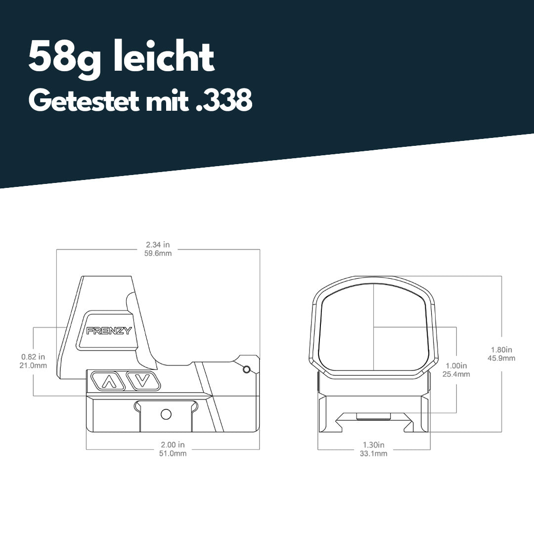 Vector Optics SCRD-79 Frenzy F3 1x26x32 6MOA