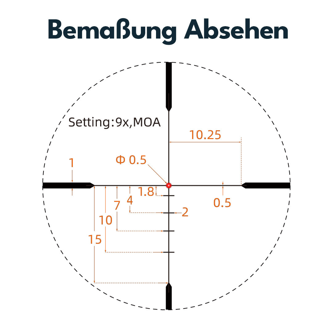 Vector Optics SCOM-36 Matiz 3-9x50 Fiber SFP