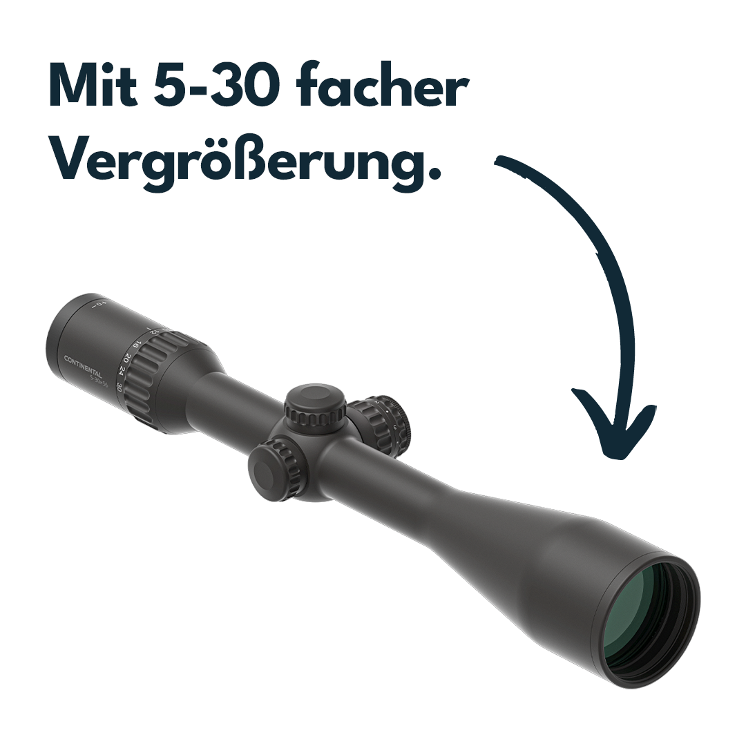 Vector Optics SCOL-66 Continental x6 5-30x56SFP Fiber