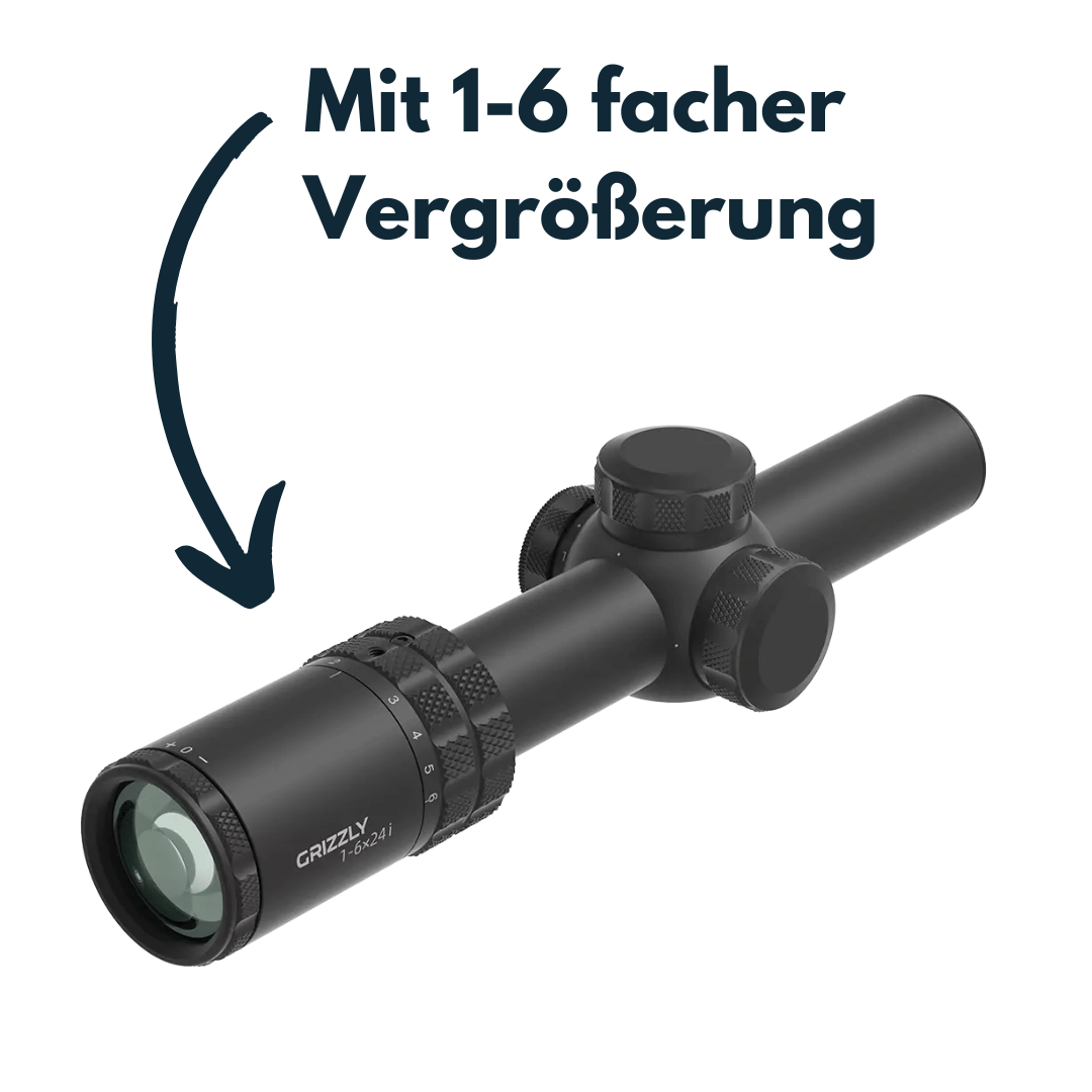 Vector Optics SCOC-50 Grizzly 1-6x24i HD Fiber