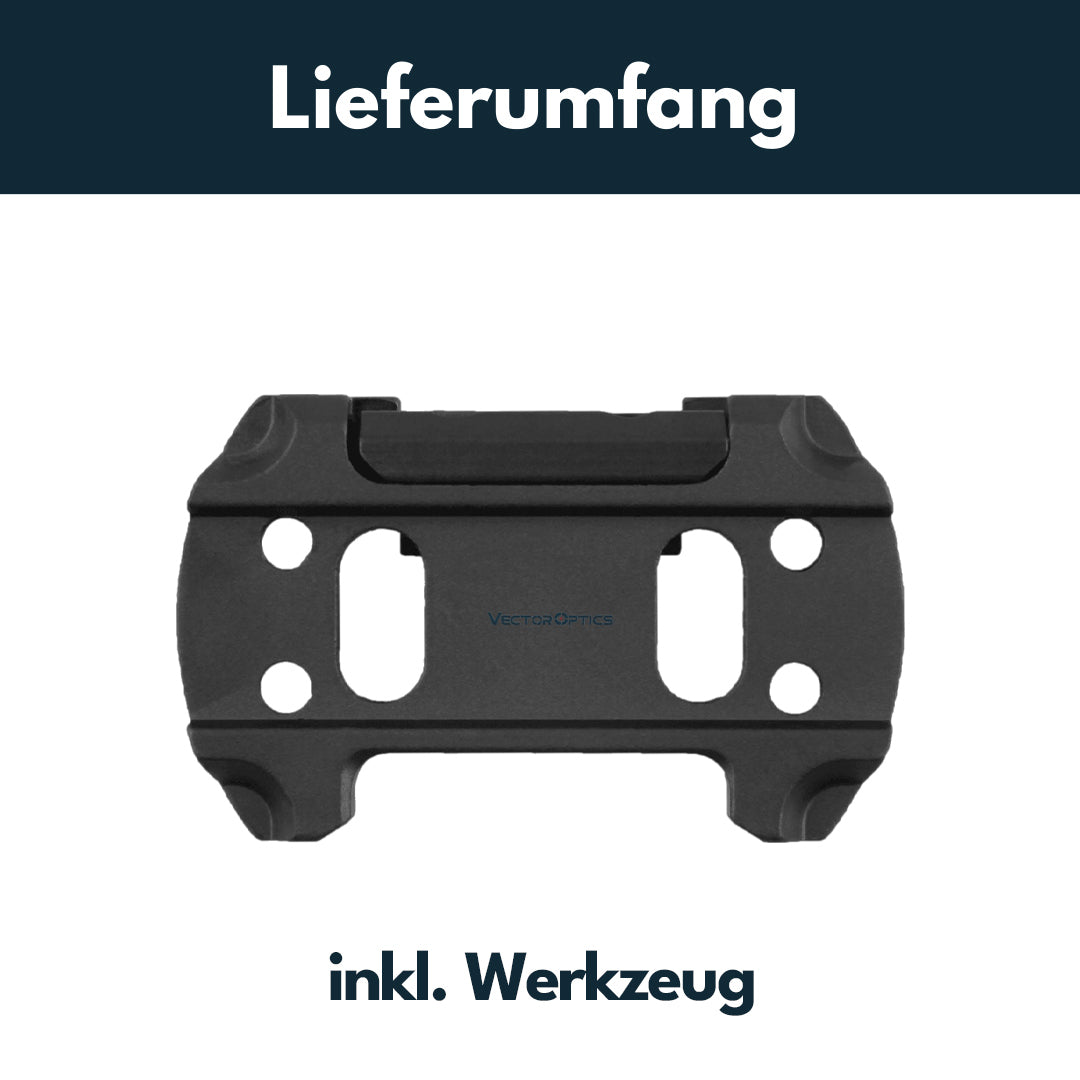 Vector Optics MAV-DL Montage für Aimpoint Micro Footprint, 11mm Dovetail, h=5mm