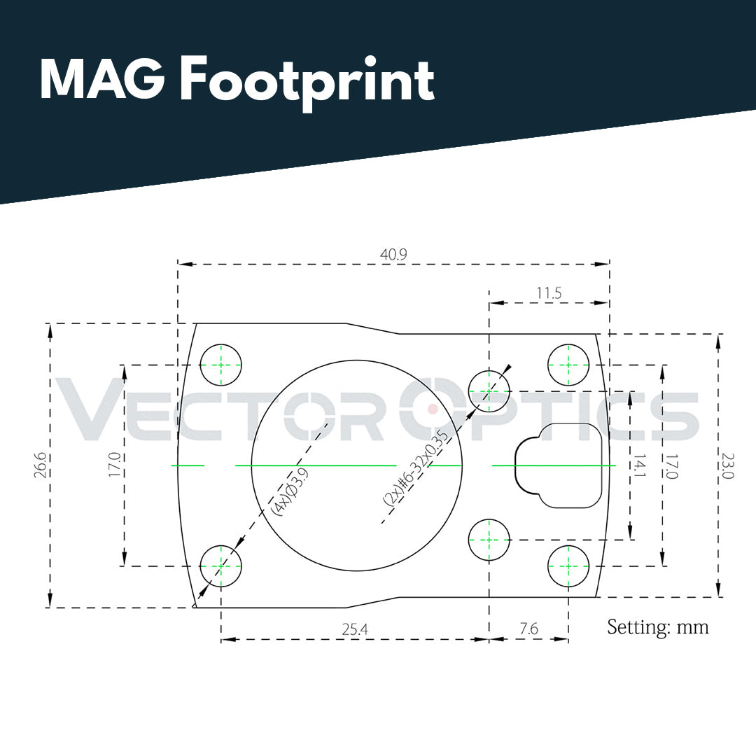 Vector Optics SCRD-M43 Frenzy-S FU 1x17x24 MOS Multi Reticle