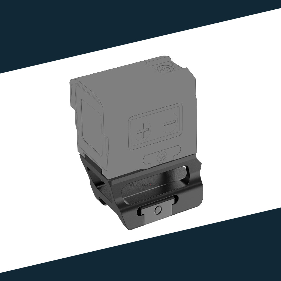 Vector Optics SCFRM-15 Raiser-Montage mit VOD (Aimpoint) Footprint für 21mm Weaver, h=19mm