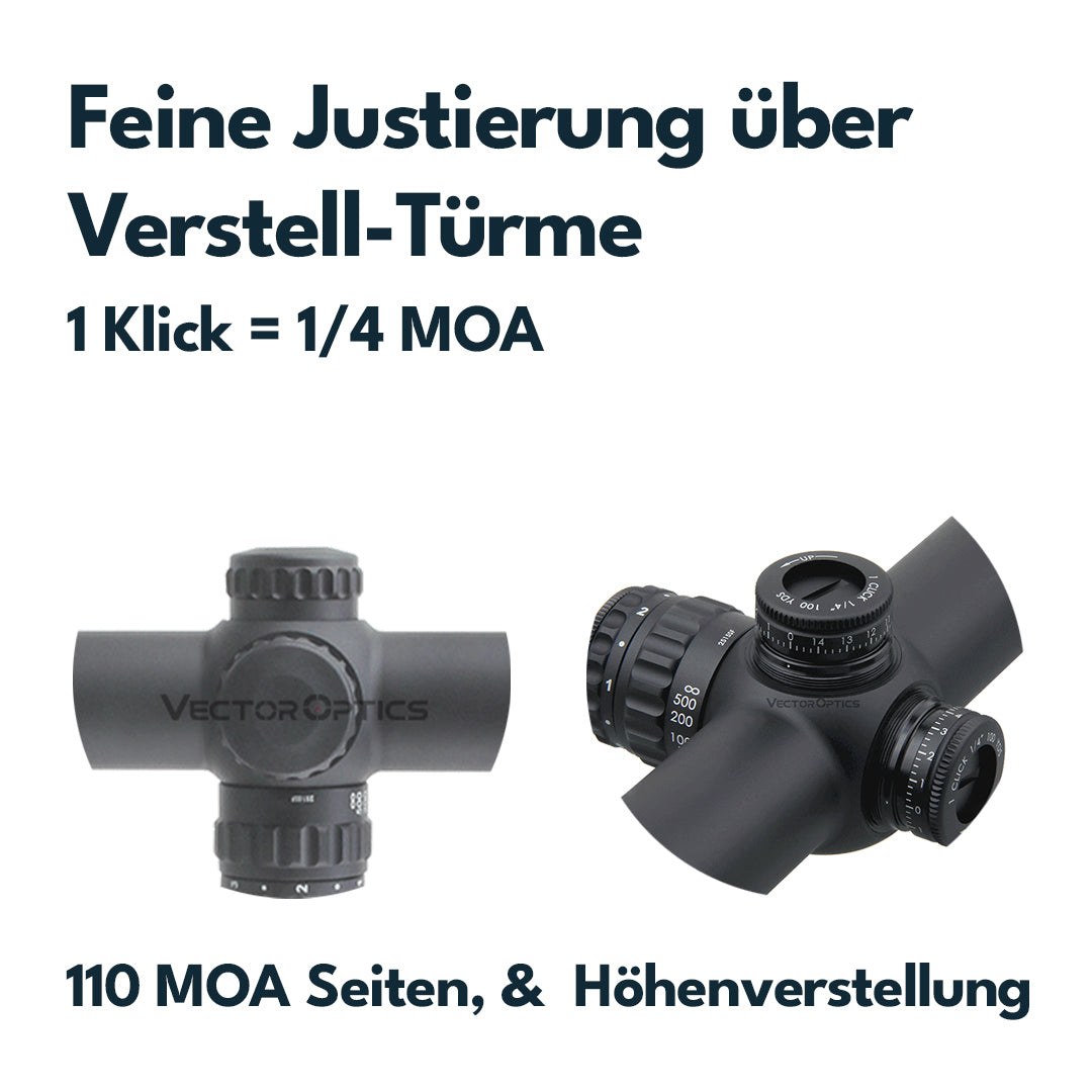 Vector Optics SCOM-34 Continental x6 2.5-15x56 CDM Hunting