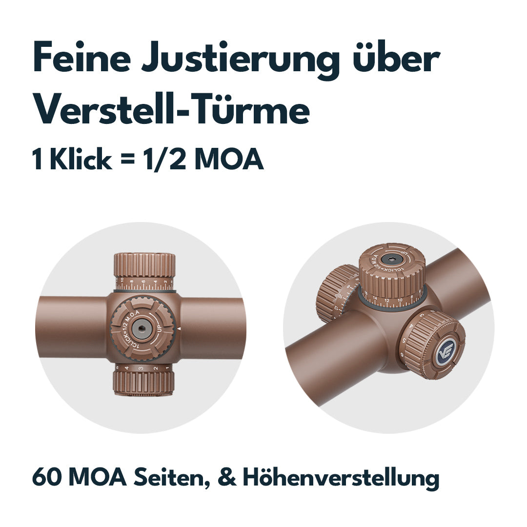 Vector Optics SCOC-39 Forester 1-8x24 SFP FDE