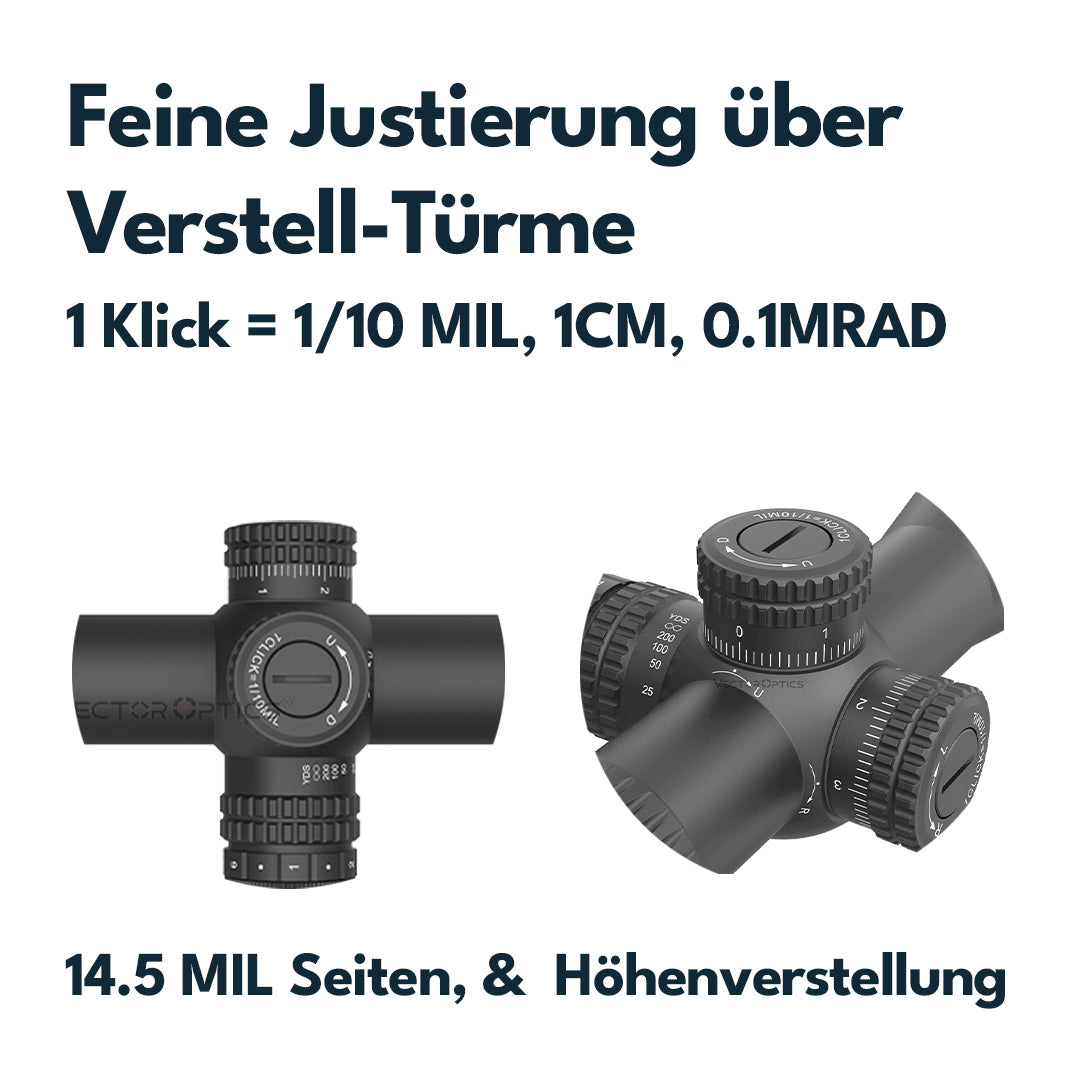 Vector Optics SCOL-49 Veyron 6-24x44IR SFP