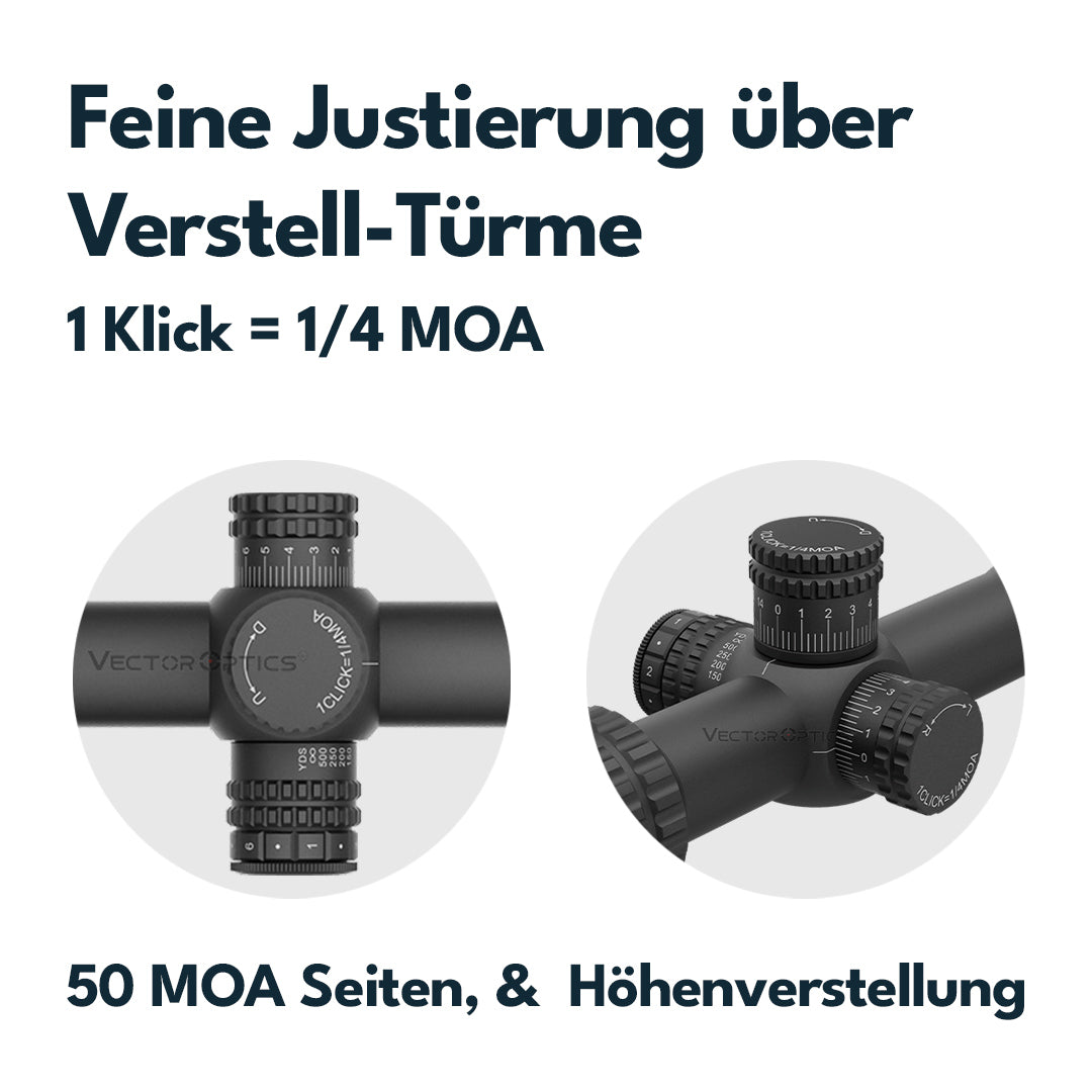 Vector Optics SCFF-44 Orion Pro Max 6-24x50FFP MOA