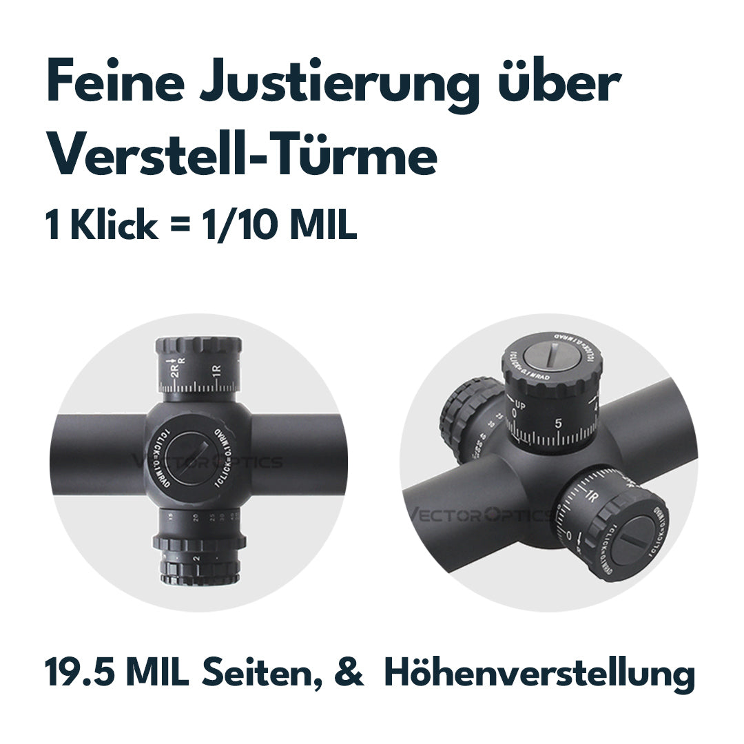 Vector Optics SCOL-46 Tauron 6-24x50SFP HD