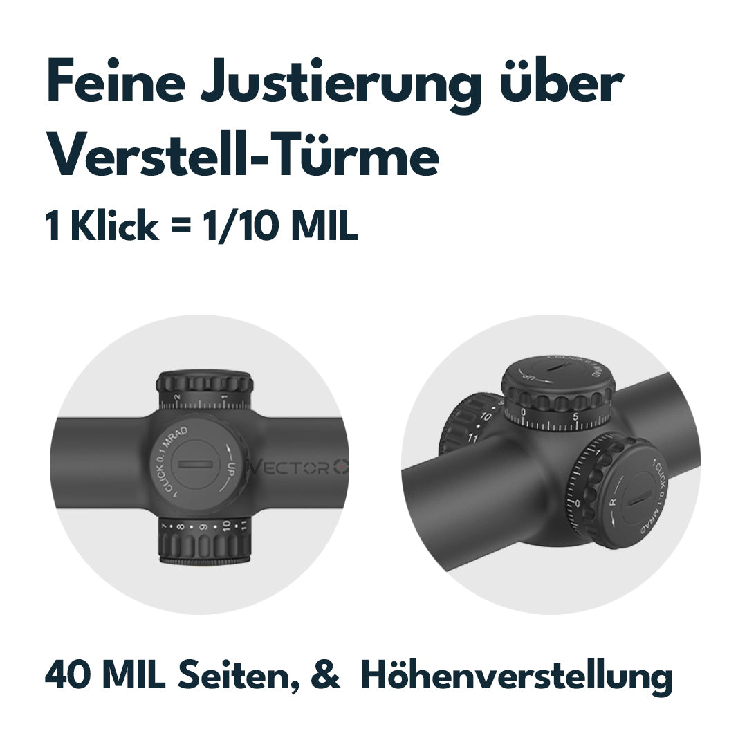 Vector Optics SCOC-45 Continental x8 1-8x24SFP ED Fiber