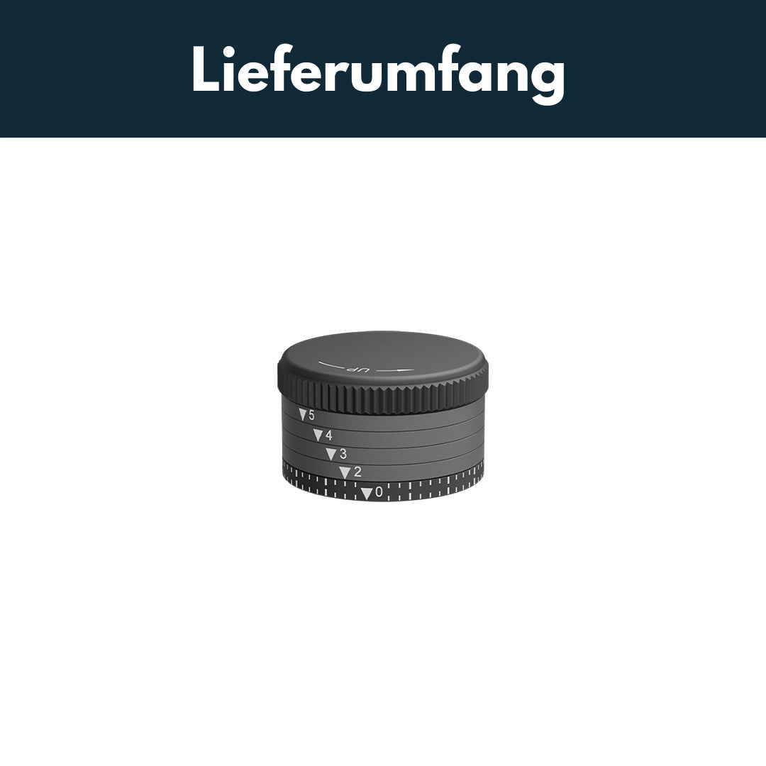 Vector Optics SCCON-HBT balistischer Turm für Continental Hunting Zielfernrohre