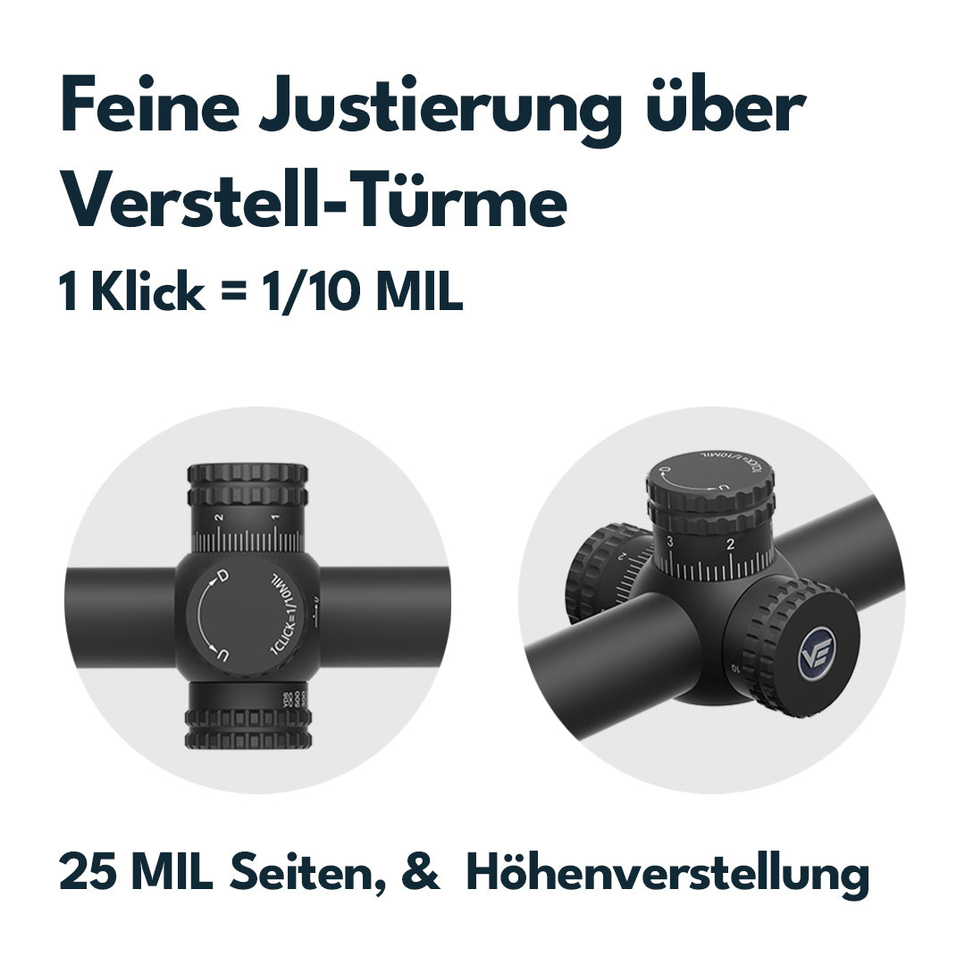 Vector Optics SCOM-44 Hugo 3-12x40i Fiber SFP