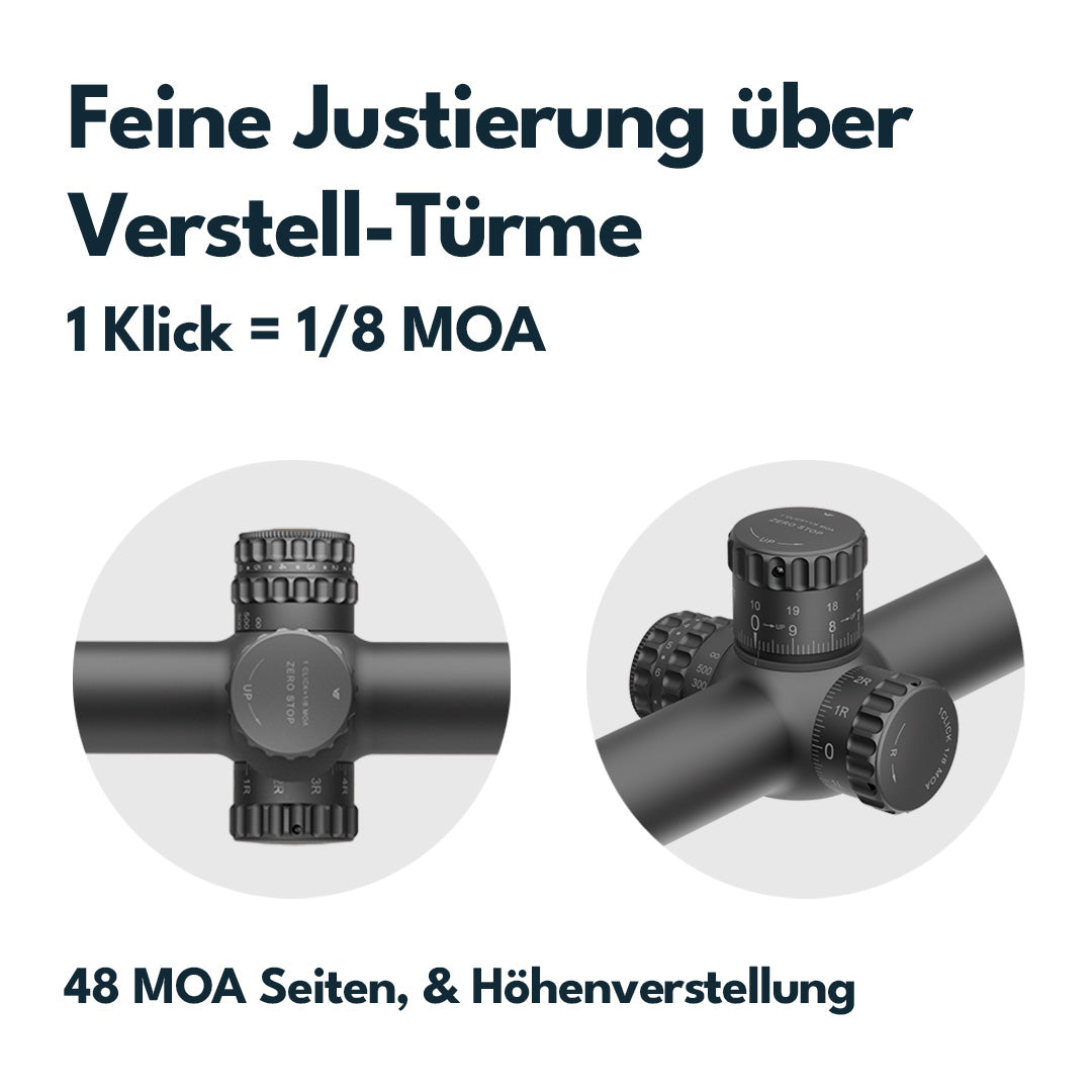 Vector Optics SCOL-TE52 Continental 6-48x56ED SFP MOA