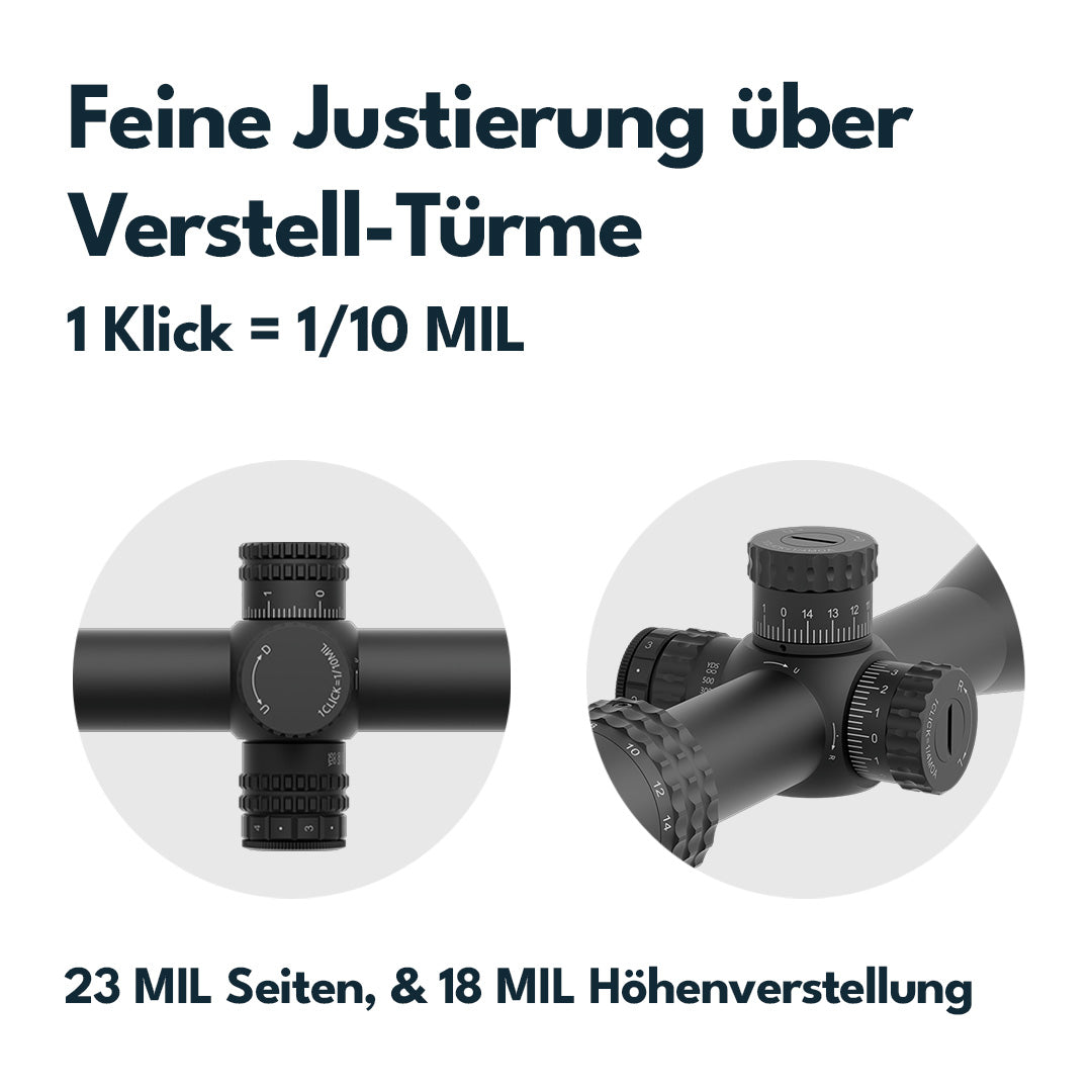 Vector Optics SCFF-61 Orion Pro Max 6-24x50 MIL HD FFP