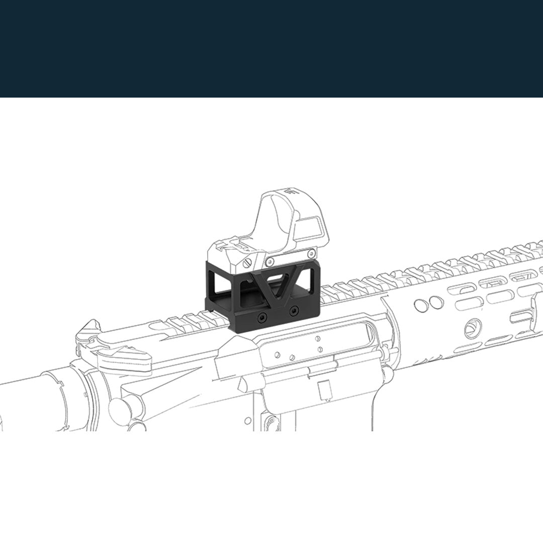 Vector Optics SCFRM-24 GIN Footprint Riser Montage