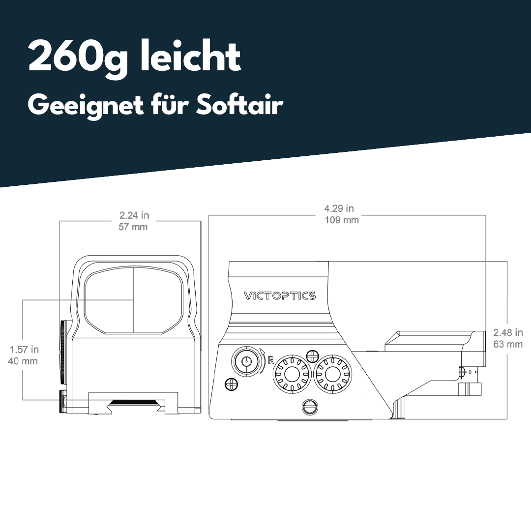 Victoptics RDSL35 Omega SRD 1x27x39