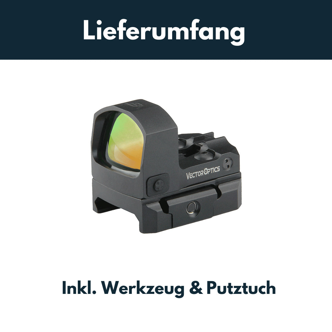 Vector Optics SCRD-M43 Frenzy-S FU 1x17x24 MOS Multi Reticle
