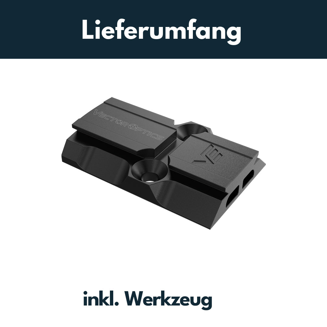 Vector Optics SCFRM-13 Adapter von MOJ (RMR) zu VOD (Aimpoint)