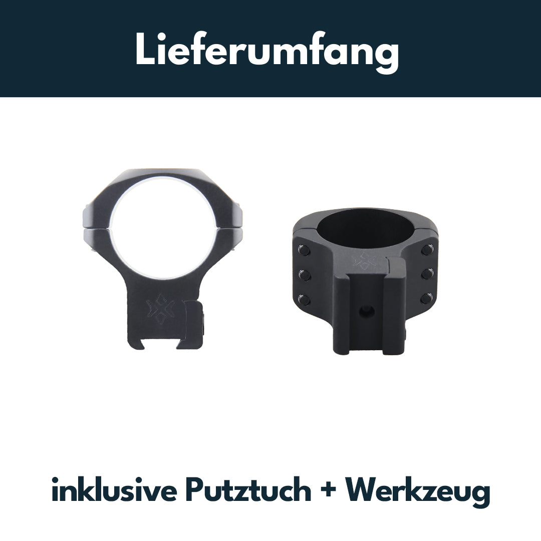 Vector Optics XASR-3005 X-Accu Montage für 30mm Tubus, 11mm Dovetail, h= 32mm