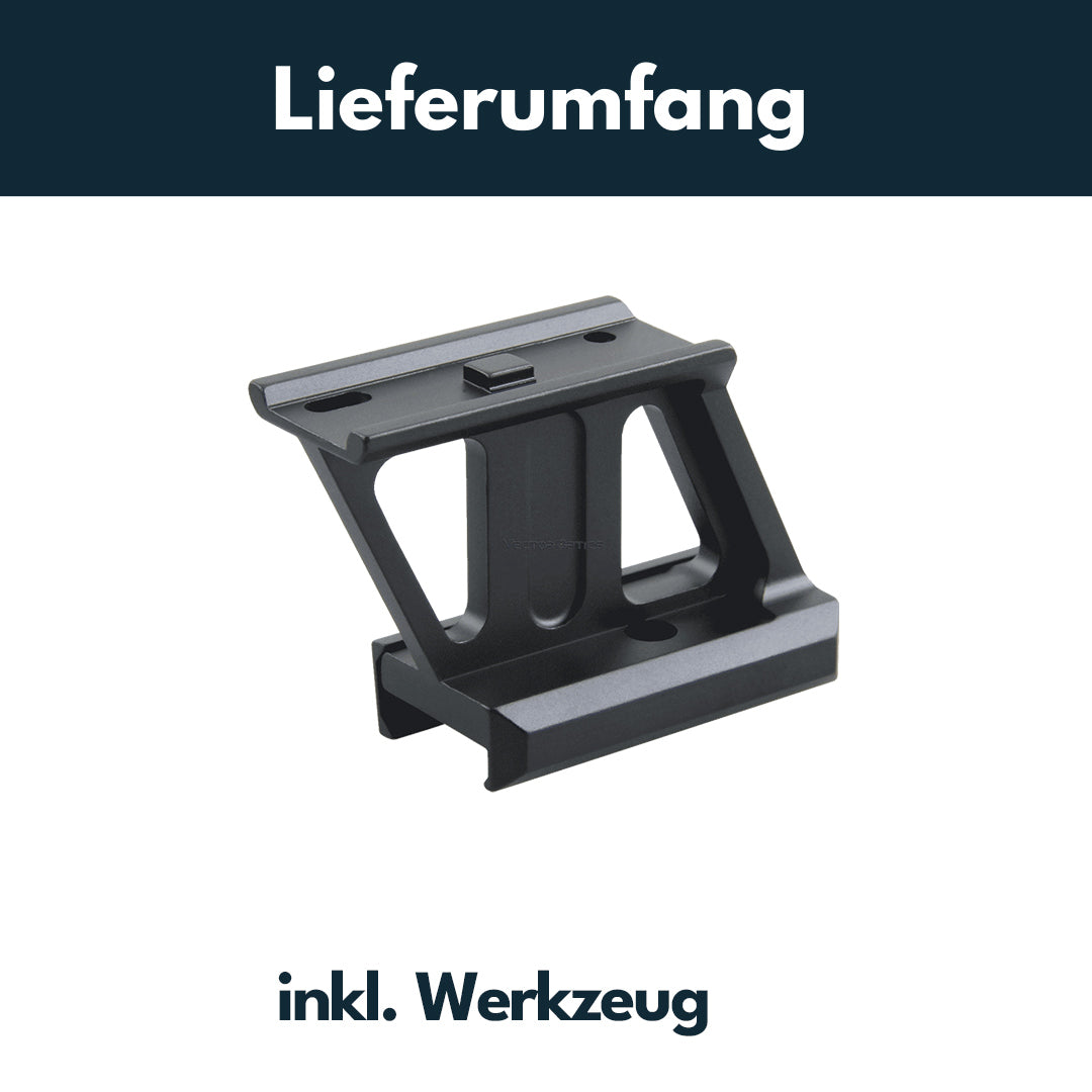 Vector Optics MAV-P15 Montage für Aimpoint Micro Footprint, 21mm Picatinny, h=38mm