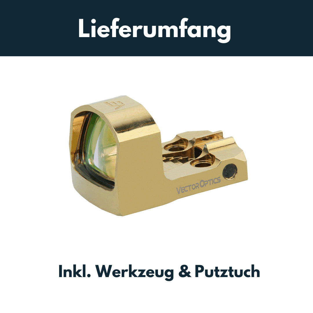 Vector Optics SCRD-55 Frenzy-S 1x17x24 AUT Golden