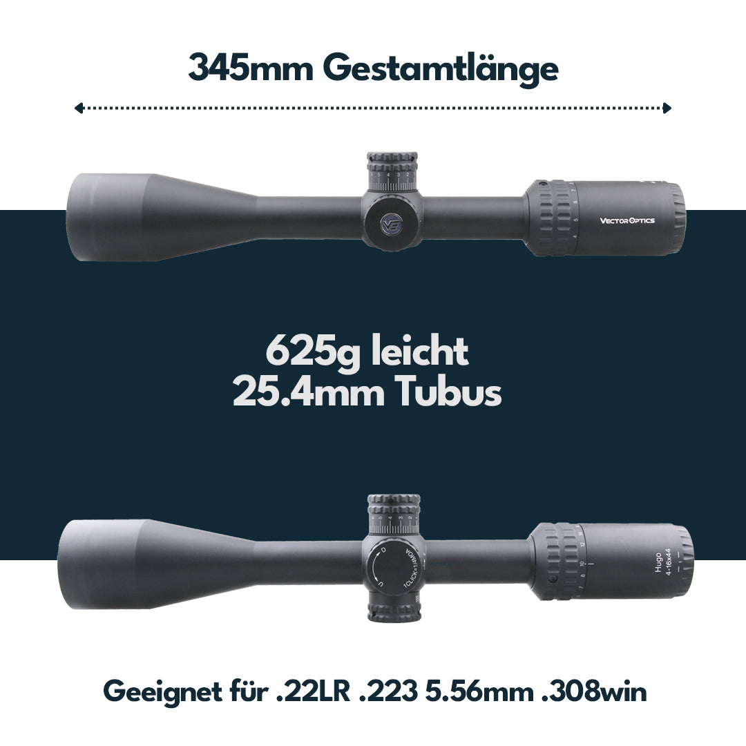 Vector Optics SCOL-29 Hugo 4-16x44 SFP