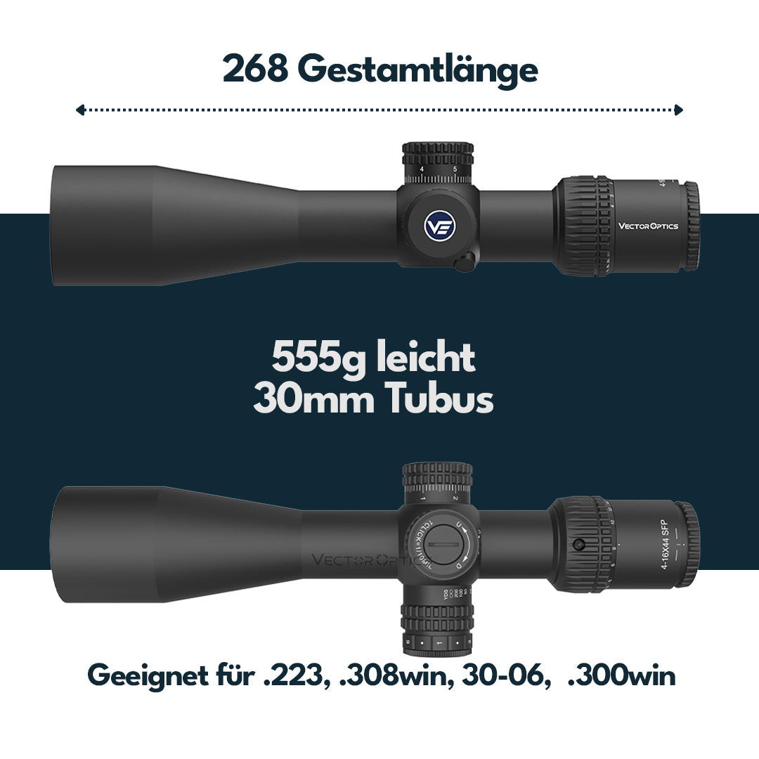 Vector Optics SCOL-48 Veyron 4-16x44IR SFP