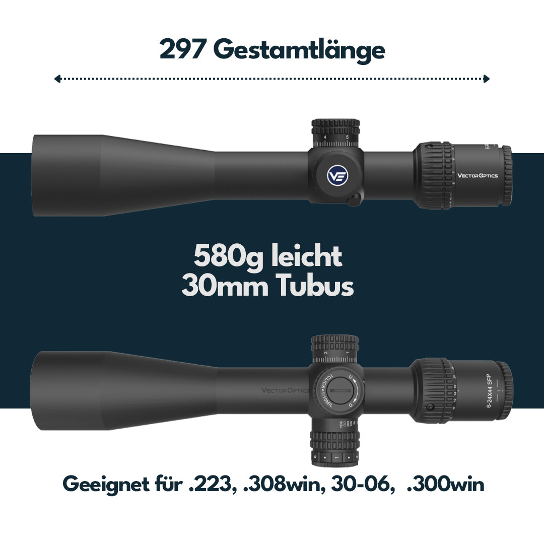 Vector Optics SCOL-49 Veyron 6-24x44IR SFP