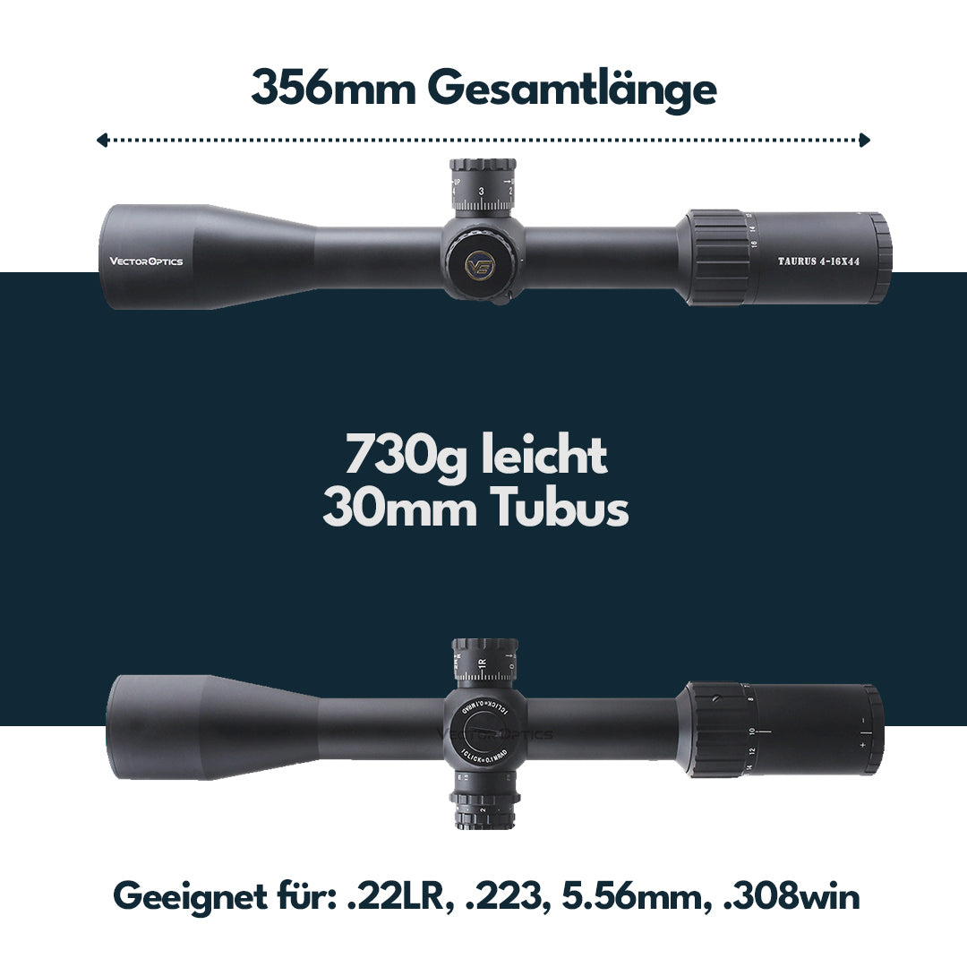 Vector Optics SCOL-45 Tauron 4-16x44SFP HD