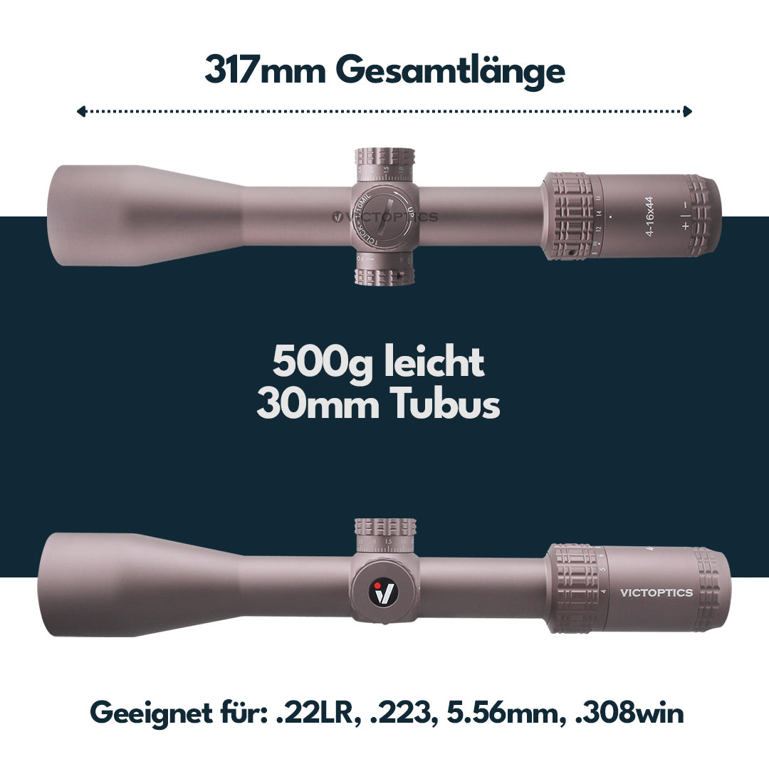 Victoptics OPSL26 S4 4-16x44 Coyote FDE