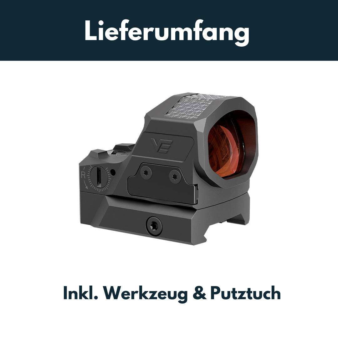Vector Optics SCRD-SM64 Frenzy-X FLEX 1x19x26 MRS GenII Solar Power Multi-Reticle