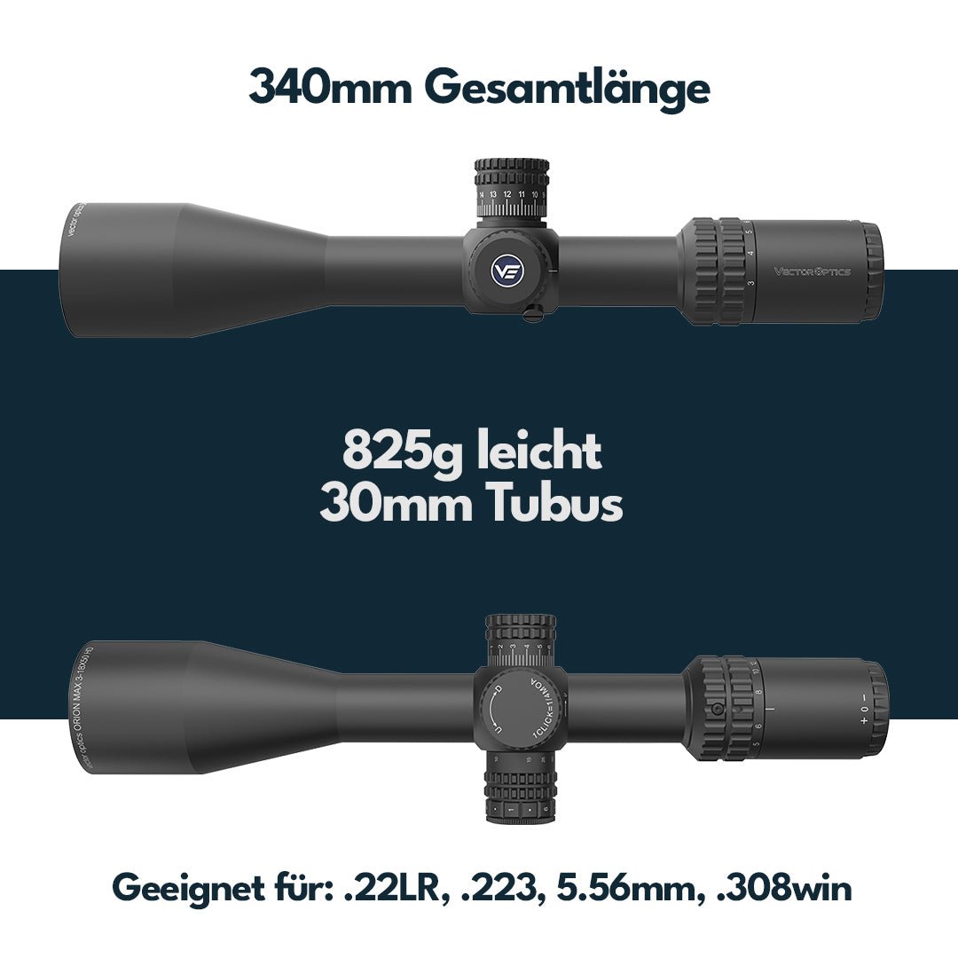 Vector Optics SCOL-57 Orion Pro Max 3-18x50 HD SFP