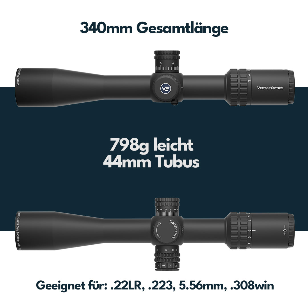 Vector Optics SCFF-49 Orion MAX 3-18x44FFP HD