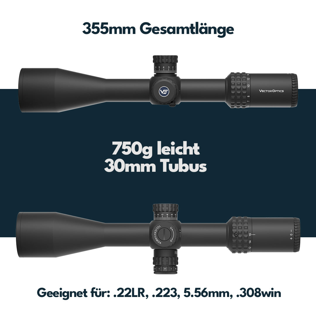 Vector Optics SCOL-59 Sentinel Gen II 4-16x50SFP