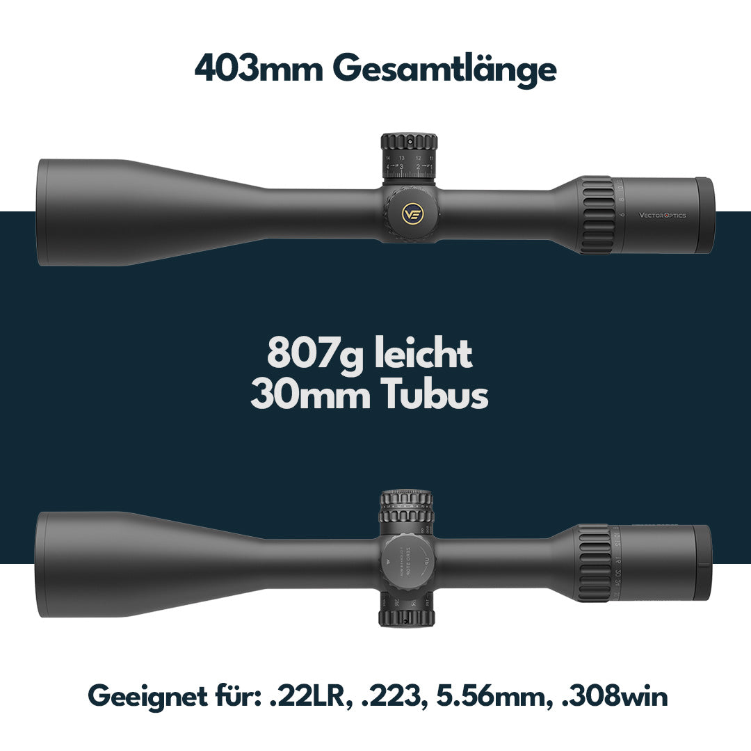 Vector Optics SCOL-TE52 Continental 6-48x56ED SFP MOA