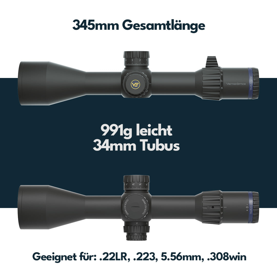 Vector Optics SCOL-55 Tauron 3-24x56 ED SFP
