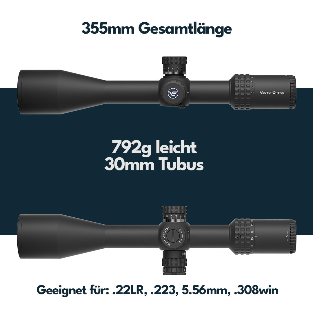 Vector Optics SCFF-58 Sentinel 5-25x50 HD FFP