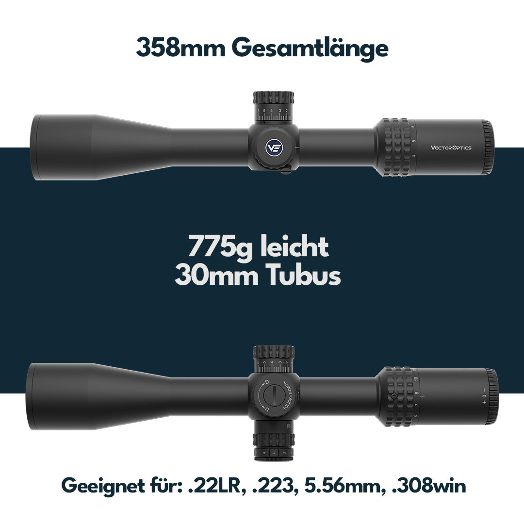 Vector Optics SCFF-56 Sentinel 4-16x44FFP