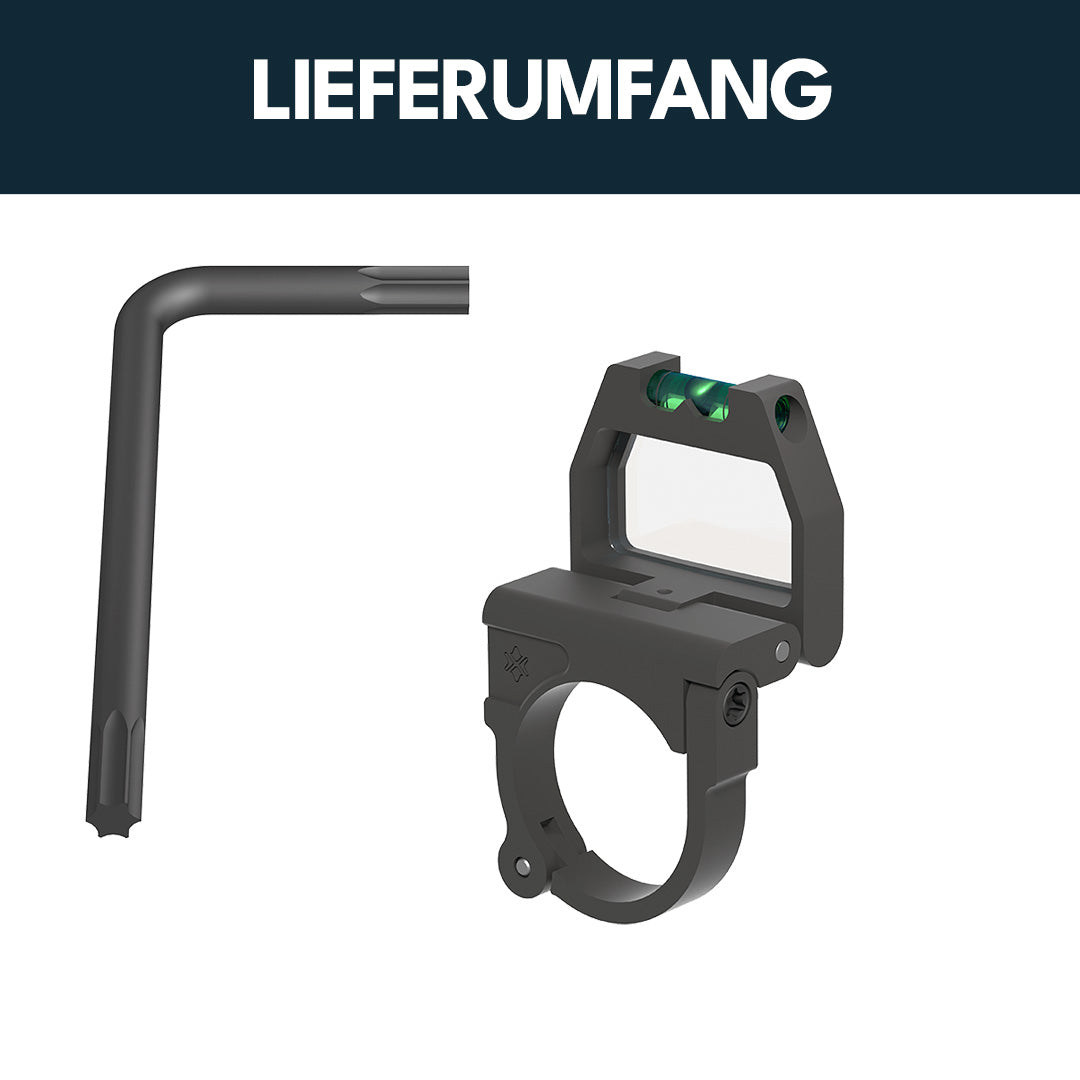 Vector Optics tower magnifier with spirit level for 30mm and 34mm tubes