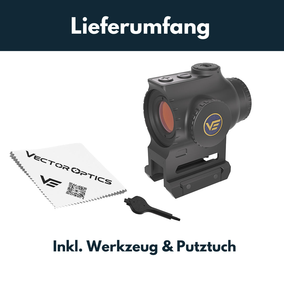 Vector Optics SCPS-M10 Paragon 1X18 Mini Prism Scope