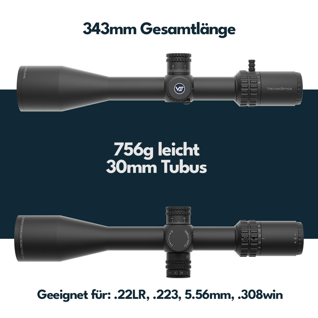 Vector Optics SCFF-61 Orion Pro Max 6-24x50 MIL HD FFP