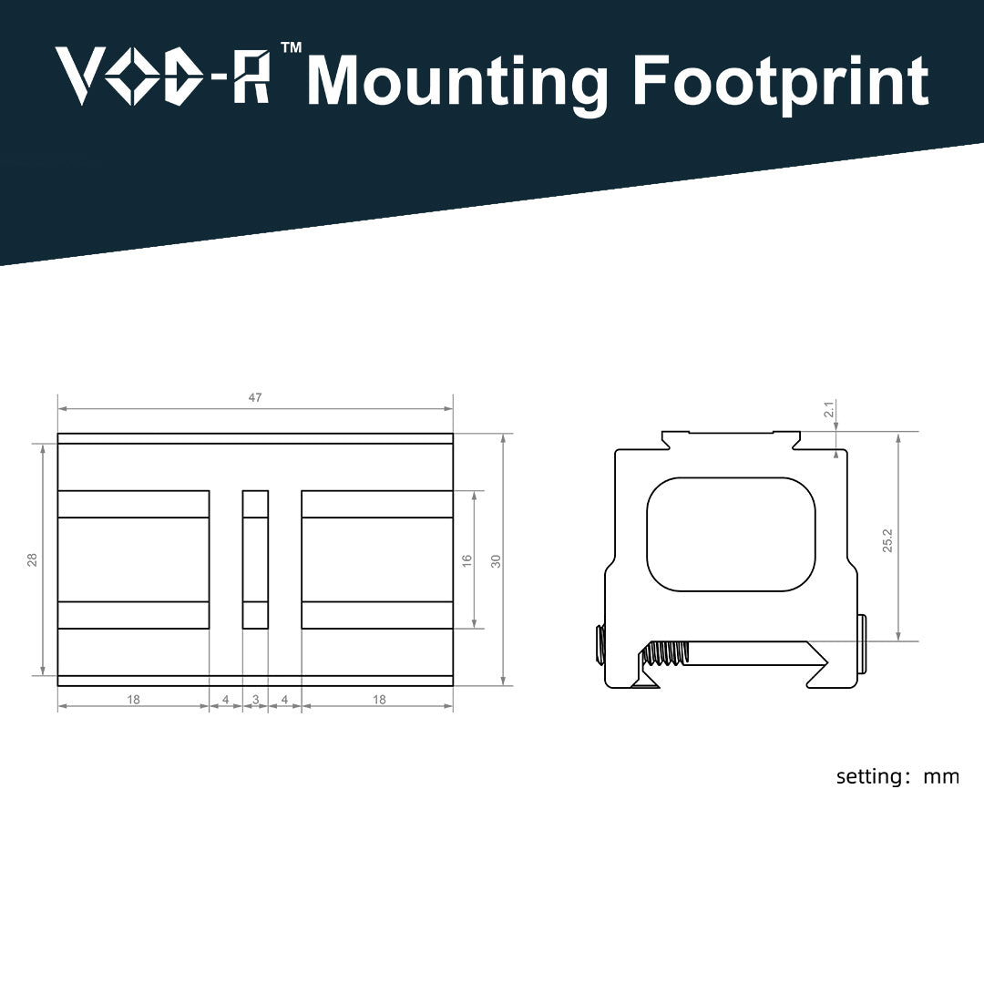 Victoptics RDSL34 SRD 1x18x20 VOD