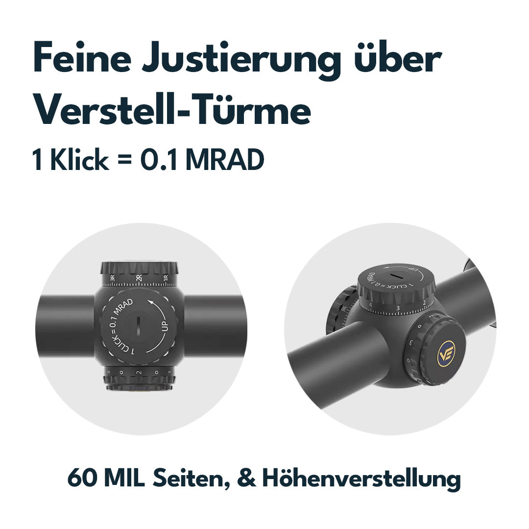 Vector Optics SCFF-63 Tauron 1-6x24FFP GenII