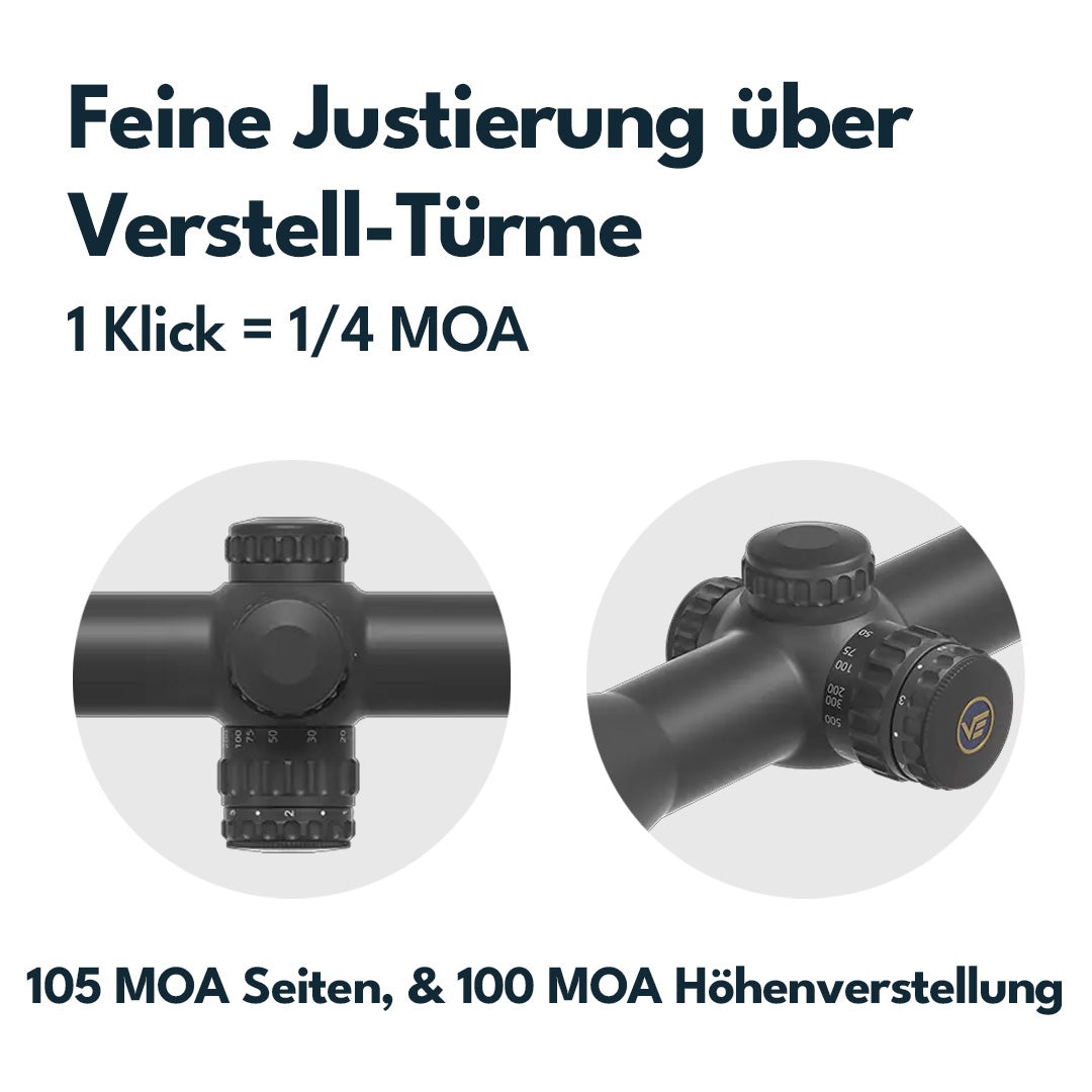 Vector Optics SCOL-65 Continental x6 3-18x50 Fiber