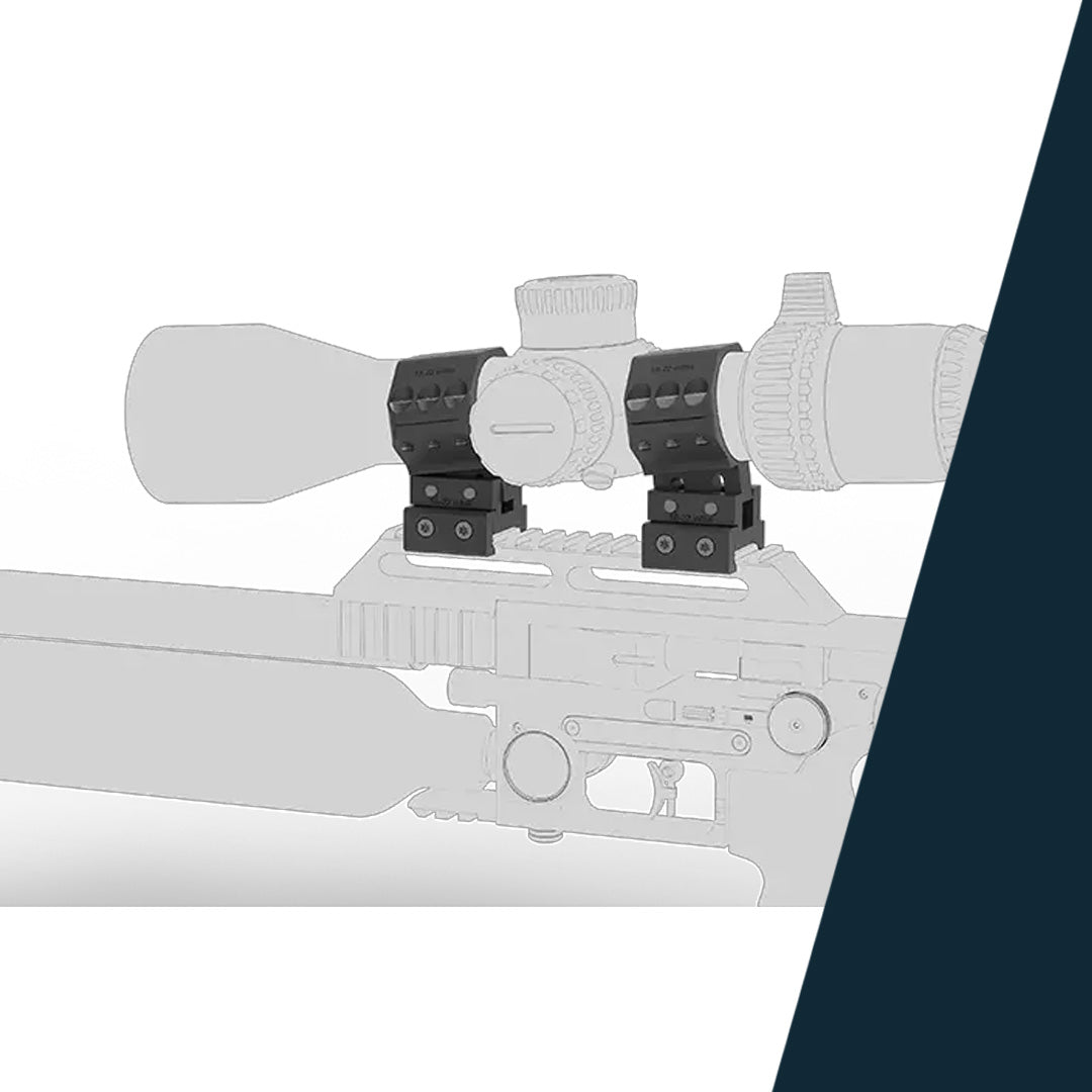 Vector Optics XASR-3041 höhenverstellbare Montage für 30mm Tubus, 21mm Picatinny, h=32-38mm