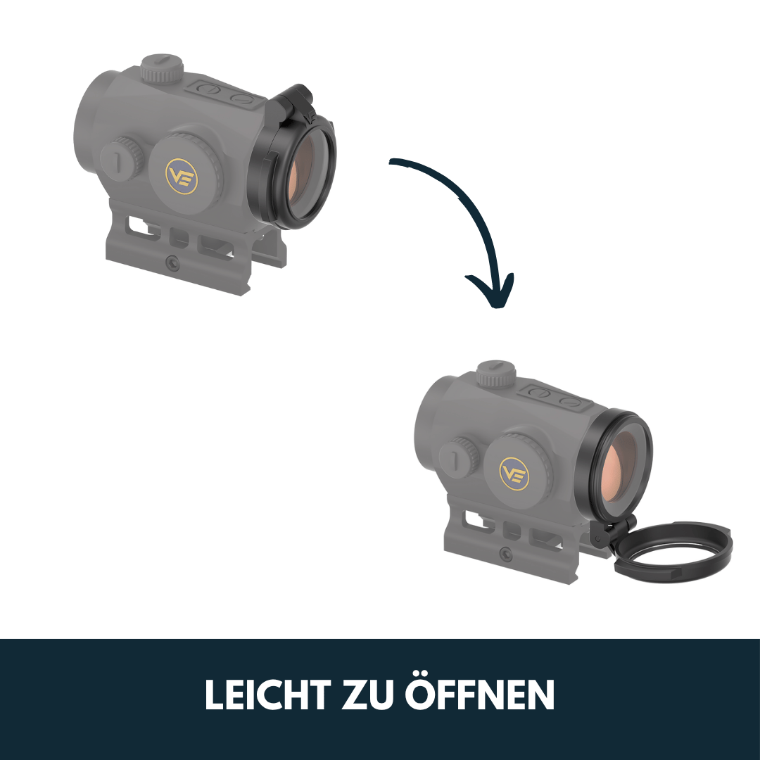 Vector Optics RD47-FC02 Lens Flip-Up Cap for Scrapper 1x25